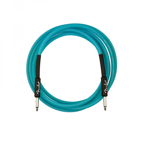 Fender Professional Series Glow in the Dark Cable Blue 10′ guitar cable