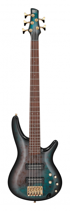 Ibanez SR405EPBDX Tropical Seafloor Burst bass guitar