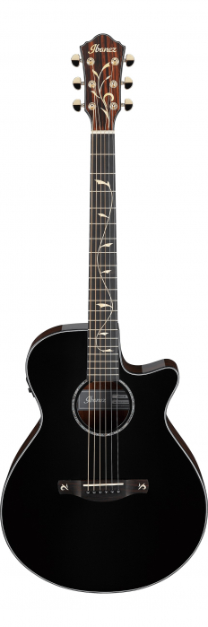 Ibanez AEG550-BK Black High Gloss electric acoustic guitar