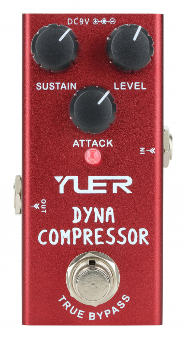 Yuer RF-10 Series Dyna Compressor guitar effect pedal