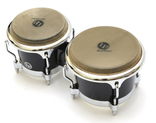 LatinPercussion 200XF-BK bongo set