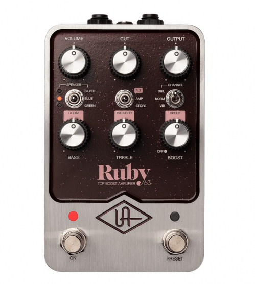 Universal Audio Ruby ′63 Top Boost Amplifier guitar effect