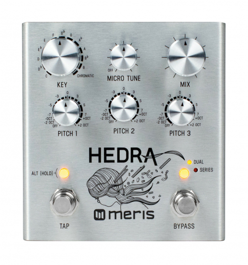 Meris Hedra 3-Voice Rhythmic Pitch Shifter guitar pedal