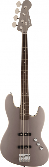 Fender Japan Aerodyne Special Jazz Bass Dolphin Gray Metallic bass guitar