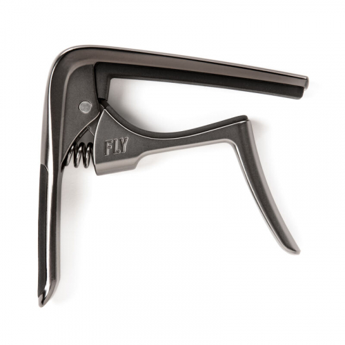 Dunlop 63CGM trigger fly CRV Gun Metal electric/acoustic guitar capo