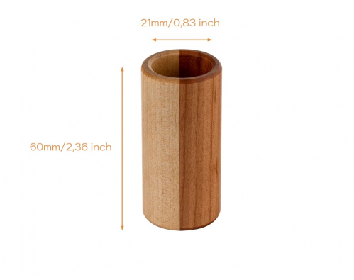 Ortega OWS-L CHerry/Birch Wood Slide Large 60/21mm