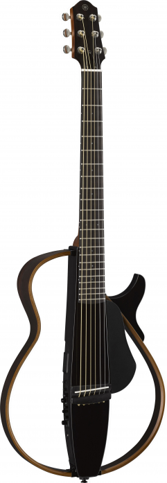 Yamaha SLG 200 S TBL Translucent Black electric acoustic guitar, silent