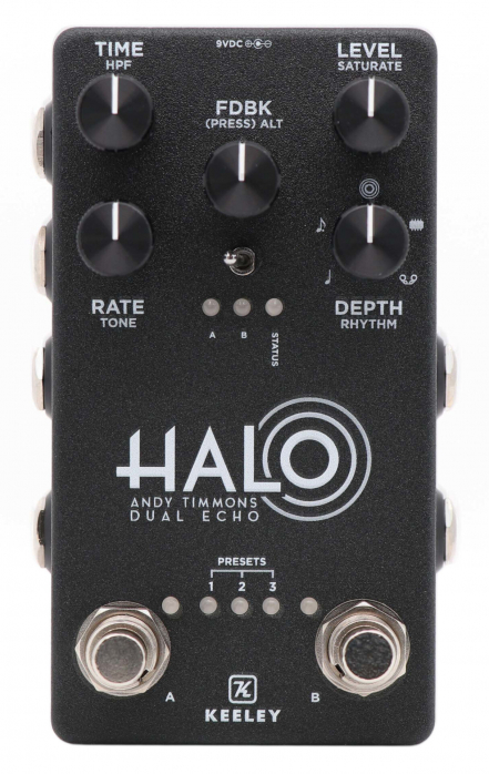 Keeley Halo - Andy Timmons Dual Echo guitar pedal