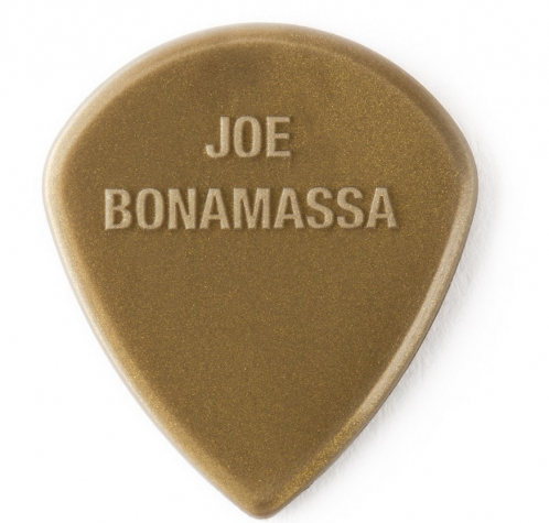 Dunlop 47PJB3NG Gold Joe Bonamassa guitar pick set, 6 pcs.