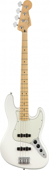 Fender Player Jazz Bass MN Polar White bass guitar