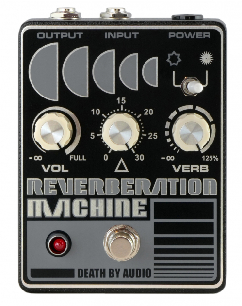 Death By Audio Reverberation Machine guitar effect pedal
