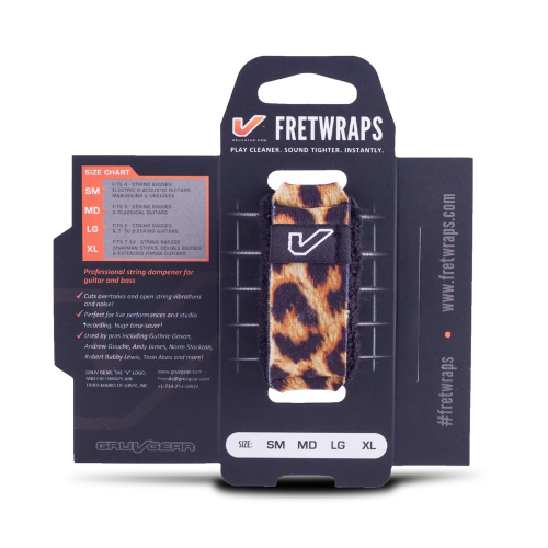 Gruvgear Fretwraps SM Leopard, small