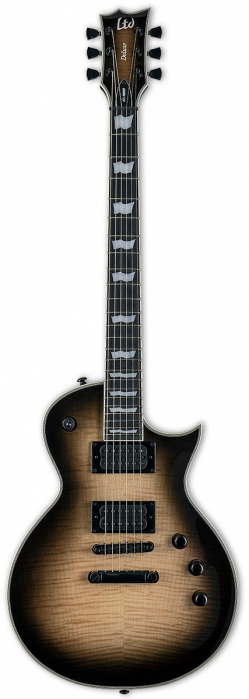 LTD EC 1000T BLKNB Black Natural Burst electric guitar