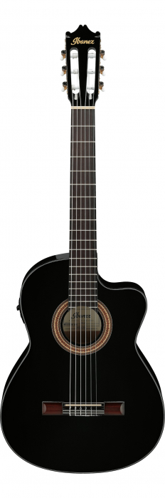 Ibanez GA11CE-BK Black electric classical guitar