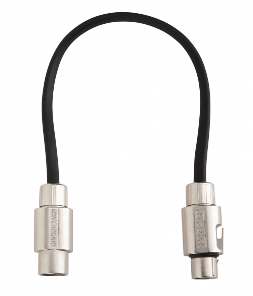 RockBoard Flat XLR Cable - 30 cm / 11 13/16″