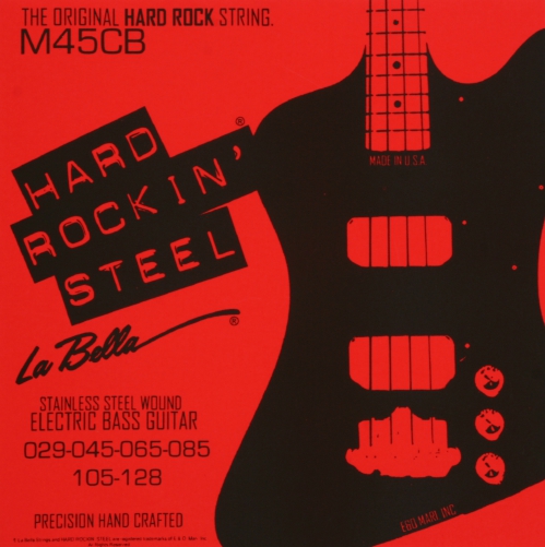 LaBella HRS M-45CB bass guitar strings 29-128