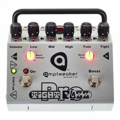 Amptweaker TightFuzz Pro - Pro Series Fuzz Distortion / Boost electric guitar pedal