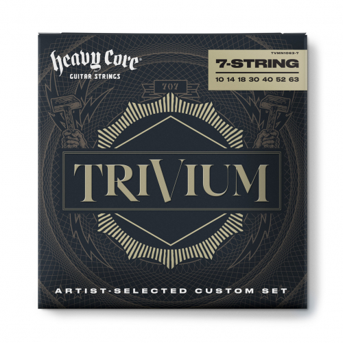 Dunlop TVMN Trivium 10-63 electric guitar strings