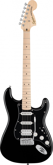 Fender Squier FSR Affinity Stratocaster HSS Black electric guitar