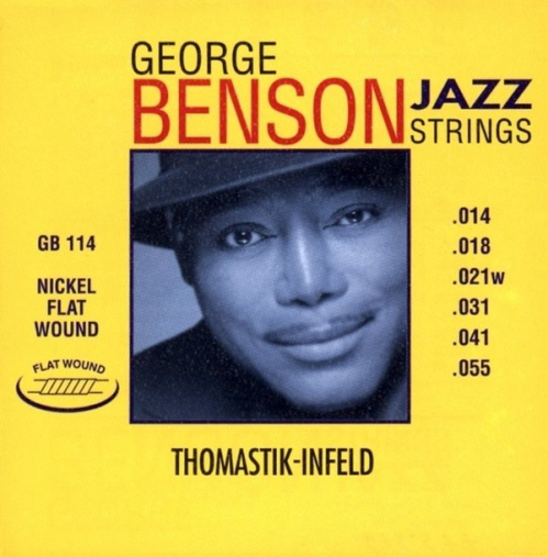 Thomastik GB114 Geogre Benson Jazz electric guitar strings