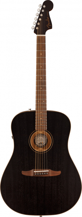 Fender Limited Edition Redondo Special Mahogany Open Pore Black Top acoustic-electric