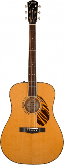 Fender PD-220E Dreadnought Natural w/ Case electric acoustic guitar B-STOCK