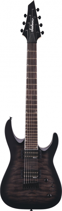 Jackson JS Series Dinky Arch Top JS22Q-7 DKA HT Transparent Black Burst electric guitar B-STOCK