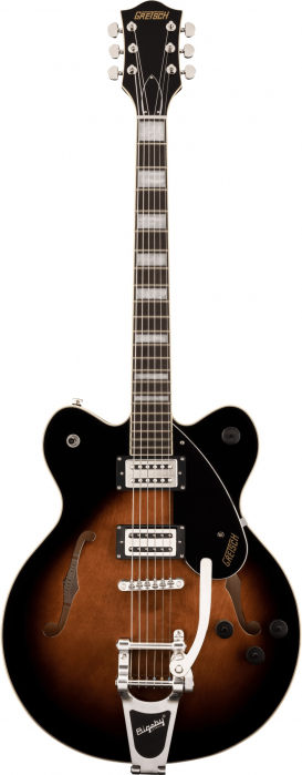 Gretsch G2622T Streamliner Center Block Bigsby, Broad′Tron Pickups, Brownstone Maple electric guitar