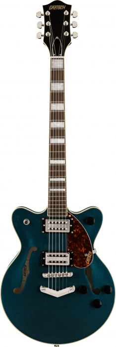Gretsch G2655 Streamliner Center Block Jr. Double-Cut V-Stoptail Midnight Sapphire electric guitar