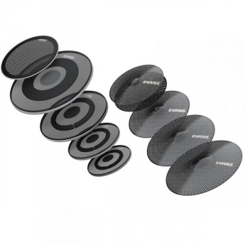 Evans ECPPB-DB1-R dB One Rock Head and Cymbal Pack