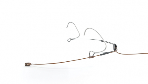 DPA 4488-DC-R-B00 headset microphone, CORE, capsule 88, brown, Mini-Jack
