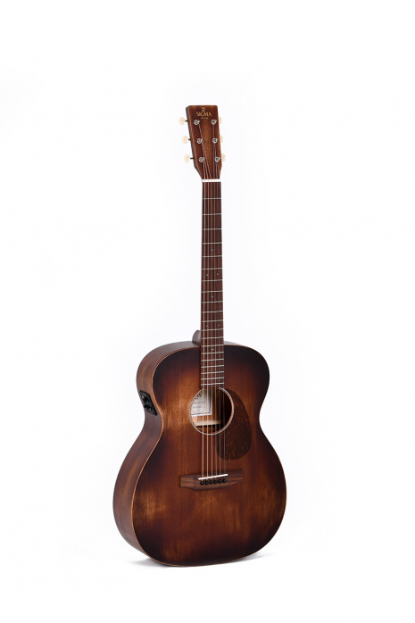 Sigma Guitars 000M-15E-Aged electric acoustic guitar