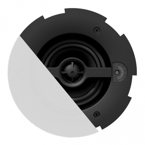 Audac CALI424/W Safelatch 2-way 4″ ceiling speaker with Twist-Fix grill 