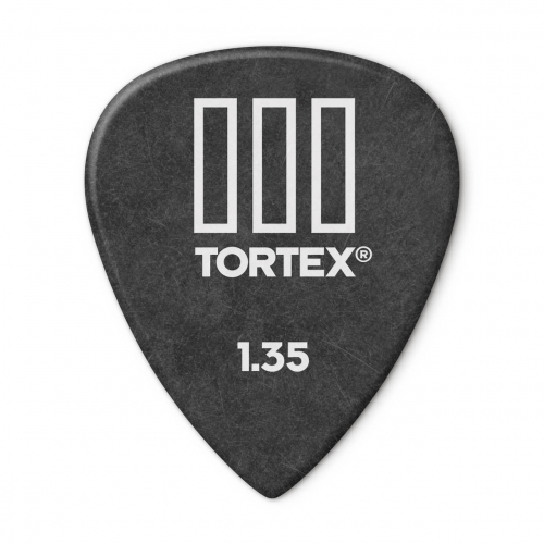 Dunlop 462R Tortex III guitar pick 1.35mm