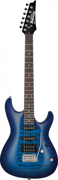 Ibanez GSA 60QA TBB Transparent Blue Burst electric guitar