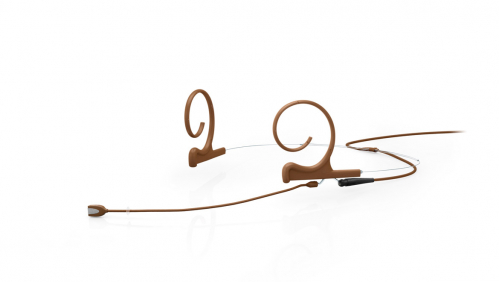  DPA-4166-OC-F-C00-ME Flex Directional Headset Microphone, brown, boom 100mm MicroDot