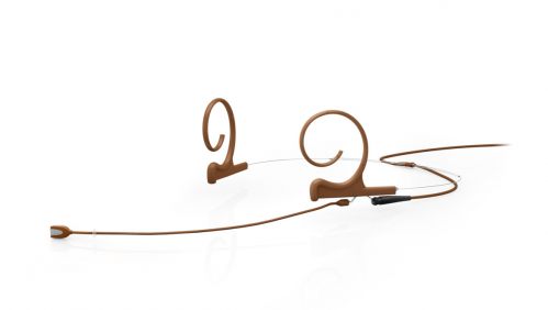  DPA-4166-OC-F-C03-LH Flex Directional Headset Microphone, brown, boom 120mm, Mini-Jack