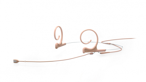  DPA-4166-OC-F-F03-LH  Flex Directional Headset Microphone, beige, boom 120mm, 3-pin Lemo
