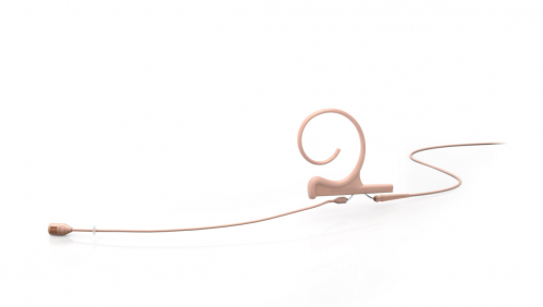 DPA-4166-OC-F-F03-LE  Flex Directional Earset Microphone, beige, boom 120mm, TA4F Mini-XLR