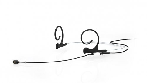 DPA 4288-DC-F-B34-LH Cardioid Headset Microphone, CORE Flex, 120mm boom, black, Mini-Jack