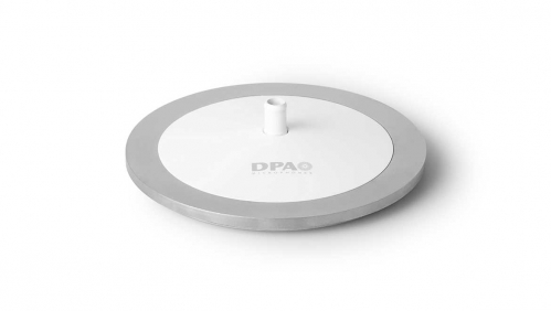  Microphone Base for MicroDot Gooseneck Microphone (DM6000) white, XLR