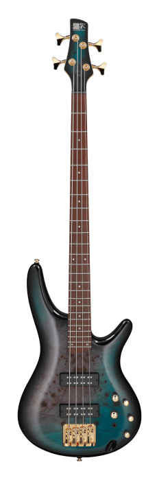 Ibanez SR400EPBDX Tropical Seafloor Burst bass guitar