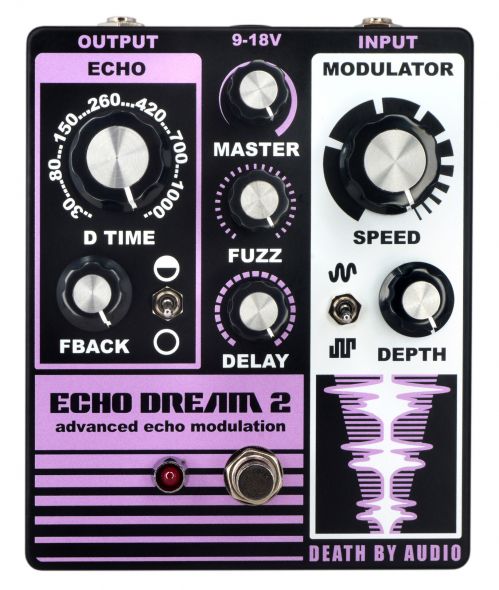 Death By Audio Echo Dream 2 Delay guitar pedal