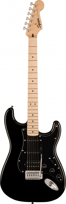Fender Squier Sonic Stratocaster HSS MN Black electric guitar