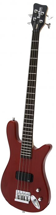 RockBass Streamer Std. 4 Red Stain bass guitar