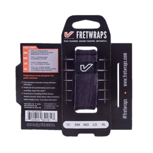 Gruvgear Fretwraps SM Ebony, small