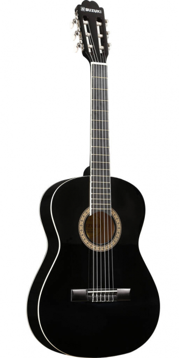 Suzuki SCG-2 classical guitar 3/4, black