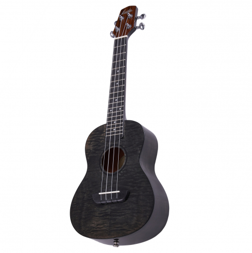 LAILA UDW-2313-FO (HG BLACK) WOODART design series concert ukulele