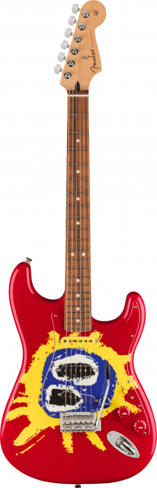 Fender 30th Anniversary Screamadelica Stratocaster PF Custom Graphic electric guitar