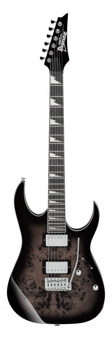 Ibanez GRG220PA1-BKB Transparent Brown Black Burst electric guitar